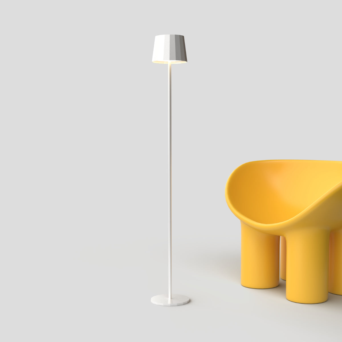 Wilmà Floor - Bianco